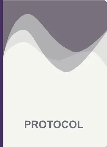 Graphic showing the front a cover page of a personalized protocol